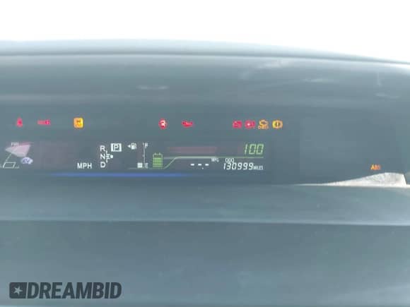 2012 Toyota Prius Two with VIN JTDZN3EUXC3184694, listed as a IAAI auction lot 43073692 with 130,999 mi miles and . Bid and sale history available at DreamBid. Image 7.