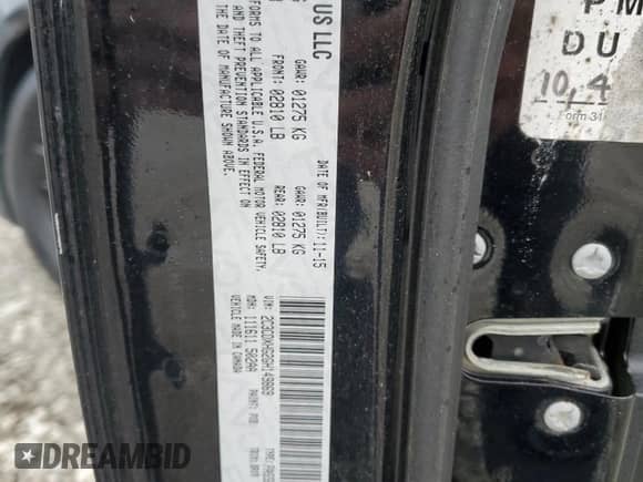 2016 Dodge Charger SXT с VIN 2C3CDXHG2GH149869, выставлен на аукционе Copart как лот 85921255 с пробегом Не указан миль и Списание • Salvage title. История ставок и продаж доступна на DreamBid. Изображение 12.