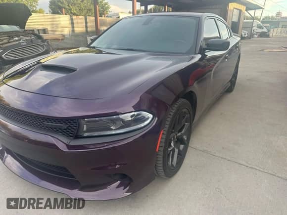 2022 Dodge Charger GT with VIN 2C3CDXHG9NH221499, listed as a Copart auction lot 87306105 with 48,209 mi miles and Clean title. Bid and sale history available at DreamBid. Image 2.