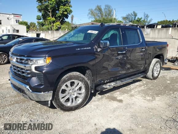 2024 Chevrolet Silverado 1500 z VIN 3GCPAEE80RG288621, wystawiony jako Copart lot #77866144 z przebiegiem 5 492 mil mil oraz Szkoda całkowita • Salvage title. Historia ofert i sprzedaży dostępna na DreamBid. Obrazek 1.