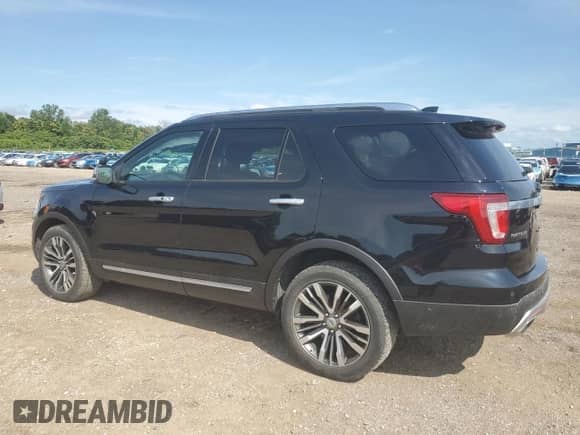 2017 Ford Explorer Platinum с VIN 1FM5K8HTXHGD50635, выставлен на аукционе Copart как лот 80324485 с пробегом 72 551 миль миль и Списание • Salvage title. История ставок и продаж доступна на DreamBid. Изображение 2.