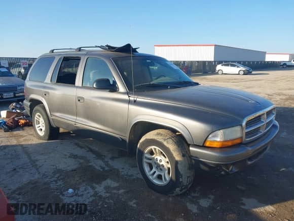 2003 Dodge Durango SLT with VIN 1D4HR48N93F602254, listed as a IAAI auction lot 41463924 with 198,028 mi miles and . Bid and sale history available at DreamBid. Image 6.