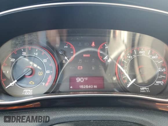 2013 Dodge Dart Aero with VIN 1C3CDFAH4DD308316, listed as a Copart auction lot 85540425 with 152,540 mi miles and Clean title. Bid and sale history available at DreamBid. Image 9.