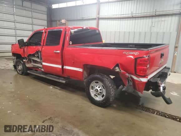 2017 Chevrolet Silverado 2500HD Work Truck z VIN 1GC1KUEG4HF100199, wystawiony jako Copart lot #72059064 z przebiegiem 102 158 mil mil oraz Szkoda całkowita • Salvage title. Historia ofert i sprzedaży dostępna na DreamBid. Obrazek 2.