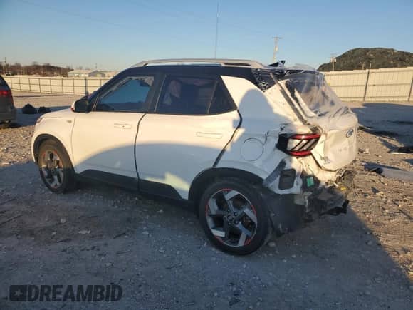 2020 Hyundai Venue SEL с VIN KMHRC8A38LU026165, выставлен на аукционе Copart как лот 85733984 с пробегом 50 148 миль миль и На запчасти • Non repairable. История ставок и продаж доступна на DreamBid. Изображение 2.