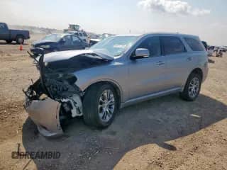 2020 Dodge Durango GT with VIN 1C4RDHDG0LC259785, listed as a Copart auction lot 69137195 with 119,992 mi miles and Salvage title. Bid and sale history available at DreamBid. Image 1.