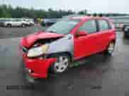 2011 Chevrolet Aveo 2LT z VIN KL1TG6DE1BB128196, wystawiony jako Copart lot #66508375 z przebiegiem 124 478 mil mil oraz Szkoda całkowita • Salvage title. Historia ofert i sprzedaży dostępna na DreamBid. Obrazek 1.