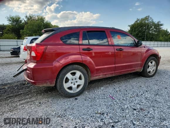 2008 Dodge Caliber SE with VIN 1B3HB28B08D660172, listed as a Copart auction lot 81859115 with Not provided miles and Salvage title. Bid and sale history available at DreamBid. Image 3.