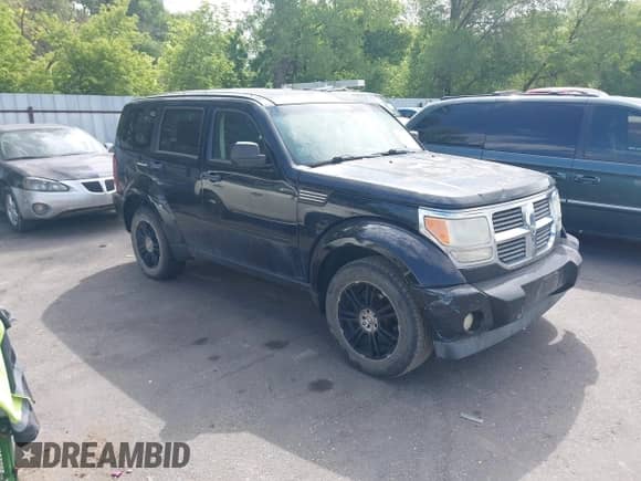 2007 Dodge Nitro SLT with VIN 1D8GU58K07W602508, listed as a IAAI auction lot 42811679 with 185,468 mi miles and . Bid and sale history available at DreamBid. Image 1.