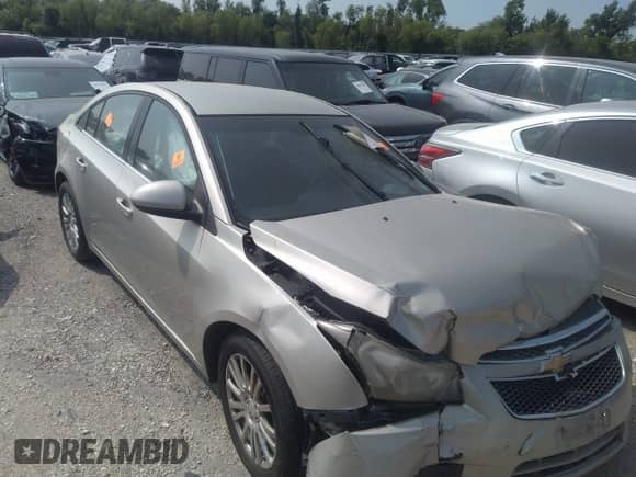 2013 Chevrolet Cruze ECO with VIN 1G1PH5SB8D7236792, listed as a IAAI auction lot 42018567 with Not provided miles and . Bid and sale history available at DreamBid. Image 1.