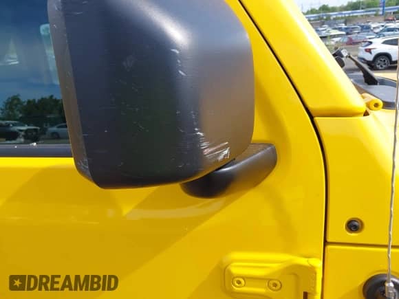 2021 Jeep Wrangler Unlimited Sport S with VIN 1C4HJXDN4MW744315, listed as a IAAI auction lot 42242941 with 35,344 mi miles and . Bid and sale history available at DreamBid. Image 6.