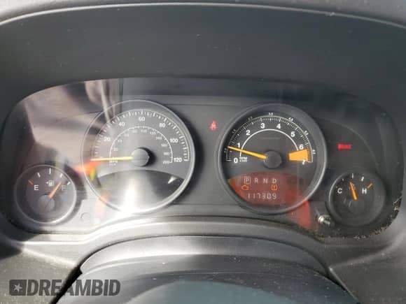2014 Jeep Compass Sport z VIN 1C4NJCBB3ED679460, wystawiony jako Copart lot #87197415 z przebiegiem 117 309 mil mil oraz Szkoda całkowita • Salvage title. Historia ofert i sprzedaży dostępna na DreamBid. Obrazek 9.