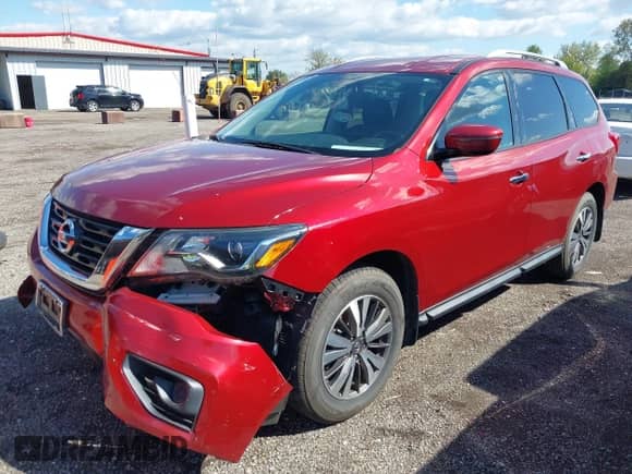 2017 Nissan Pathfinder Platinum with VIN 5N1DR2MM9HC692782, listed as a IAAI auction lot 43409488 with 131,775 mi miles and . Bid and sale history available at DreamBid. Image 17.
