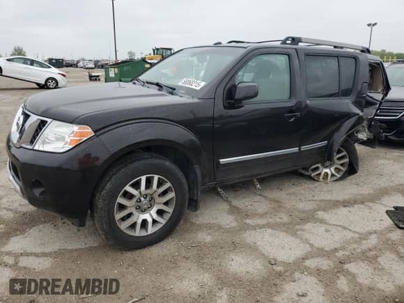 2011 Nissan Pathfinder LE z VIN 5N1AR1NBXBC634309, wystawiony jako Copart lot #58068215 z przebiegiem 182 020 mil mil oraz Czysty tytuł • Clean title. Historia ofert i sprzedaży dostępna na DreamBid. Obrazek 1.