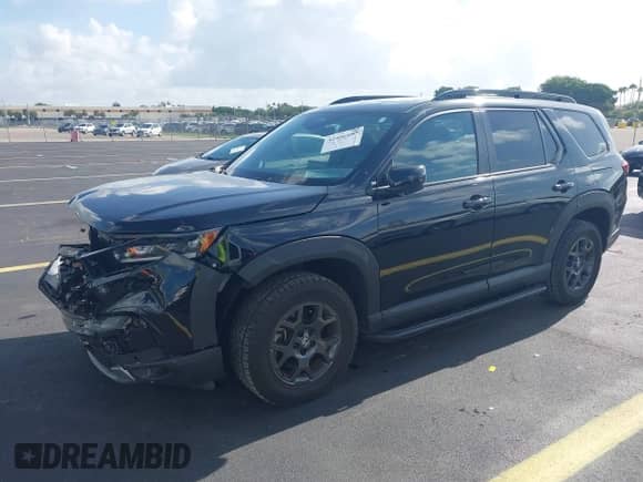 2023 Honda Pilot TrailSport с VIN 5FNYG1H62PB015320, выставлен на аукционе IAAI как лот 42506997 с пробегом 22 249 миль миль и . История ставок и продаж доступна на DreamBid. Изображение 18.