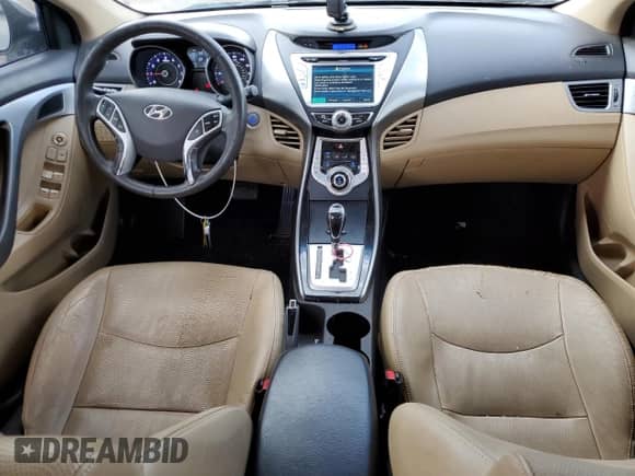 2012 Hyundai Elantra GLS z VIN 5NPDH4AE3CH104310, wystawiony jako Copart lot #81115285 z przebiegiem 116 813 mil mil oraz Szkoda całkowita • Salvage title. Historia ofert i sprzedaży dostępna na DreamBid. Obrazek 8.