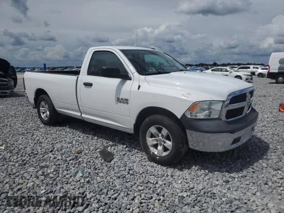 2016 Ram 1500 Tradesman with VIN 3C6JR6DG6GG343509, listed as a Copart auction lot 80655195 with 120,834 mi miles and Salvage title. Bid and sale history available at DreamBid. Image 4.