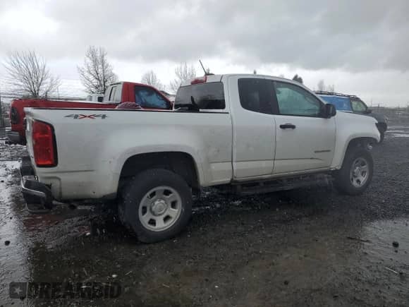 2021 Chevrolet Colorado 4WD Work Truck с VIN 1GCHTBEN0M1187444, выставлен на аукционе Copart как лот 50926955 с пробегом 36 166 миль миль и Списание • Salvage title. История ставок и продаж доступна на DreamBid. Изображение 3.
