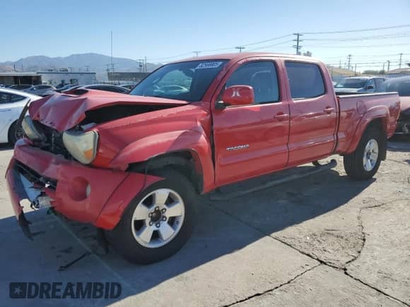 2007 Toyota Tacoma PreRunner с VIN 5TEKU72N27Z446496, выставлен на аукционе Copart как лот 82566905 с пробегом 166 225 миль миль и Списание • Salvage title. История ставок и продаж доступна на DreamBid. Изображение 1.