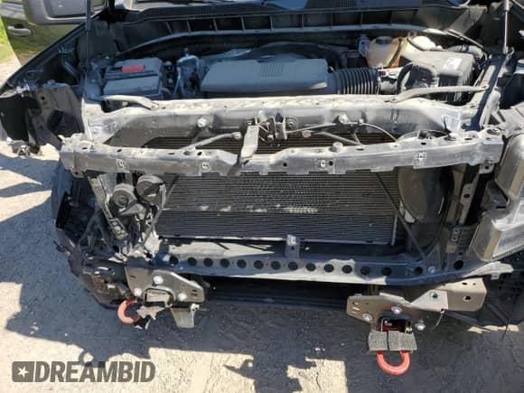2021 Chevrolet Silverado 1500 Custom Trail Boss with VIN 1GCPYCEH3MZ334614, listed as a Copart auction lot 57960764 with 37,734 mi miles and Salvage title. Bid and sale history available at DreamBid. Image 11.