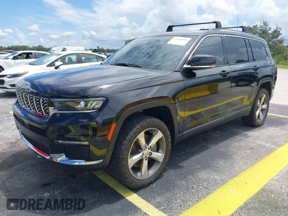 2022 Jeep Grand Cherokee Limited z VIN 1C4RJKBG6N8504491, wystawiony jako IAAI lot #42740915 z przebiegiem 66 395 mil mil oraz . Historia ofert i sprzedaży dostępna na DreamBid. Obrazek 17.