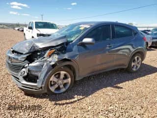 2022 Honda HR-V LX with VIN 3CZRU6H36NM750434, listed as a Copart auction lot 80681465 with 69,879 mi miles and Salvage title. Bid and sale history available at DreamBid. Image 1.