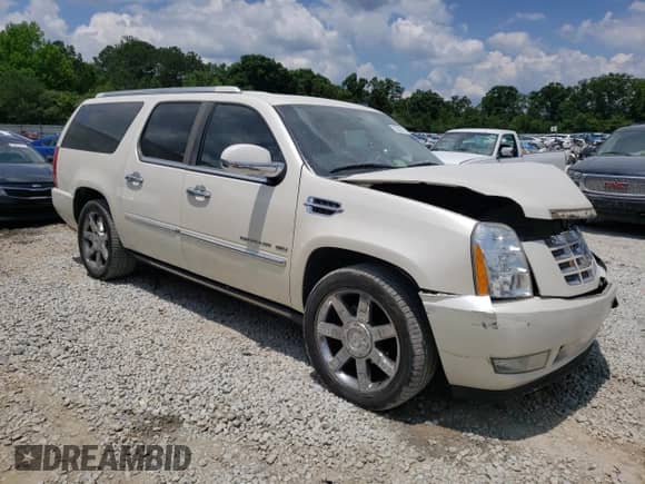 2010 Cadillac Escalade ESV Premium with VIN 1GYUKJEF5AR218683, listed as a Copart auction lot 55533974 with 245,499 mi miles and Salvage title. Bid and sale history available at DreamBid. Image 4.