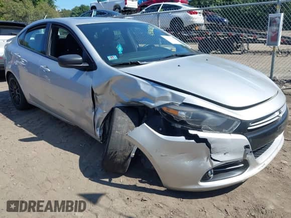 2013 Dodge Dart Rallye with VIN 1C3CDFBH9DD219694, listed as a IAAI auction lot 43060507 with 109,772 mi miles and . Bid and sale history available at DreamBid. Image 1.