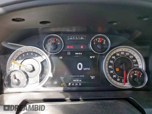 2015 Ram 1500 Big Horn с VIN 1C6RR6LT2FS676332, выставлен на аукционе Copart как лот 80886415 с пробегом 140 195 миль миль и Списание • Salvage title. История ставок и продаж доступна на DreamBid. Изображение 9.