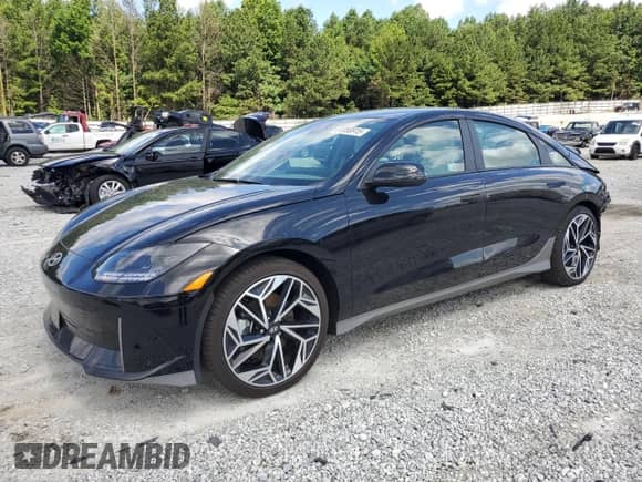 2024 Hyundai Ioniq 6 SEL с VIN KMHM34AA1RA061450, выставлен на аукционе Copart как лот 61058915 с пробегом 11 165 миль миль и Списание • Salvage title. История ставок и продаж доступна на DreamBid. Изображение 1.