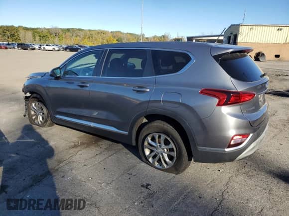 2019 Hyundai Santa Fe SE z VIN 5NMS2CAD2KH081012, wystawiony jako Copart lot #86518965 z przebiegiem 100 041 mil mil oraz Szkoda całkowita • Salvage title. Historia ofert i sprzedaży dostępna na DreamBid. Obrazek 2.