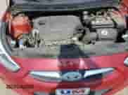 2014 Hyundai Accent SE с VIN KMHCU5AEXEU158785, выставлен на аукционе Copart как лот 60112505 с пробегом 83 630 миль миль и Списание • Salvage title. История ставок и продаж доступна на DreamBid. Изображение 11.