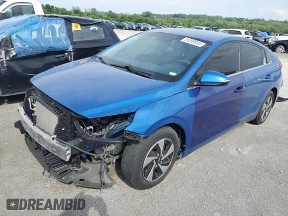 2018 Hyundai Ioniq SEL z VIN KMHC75LC6JU068191, wystawiony jako Copart lot #54399944 z przebiegiem 142 780 mil mil oraz . Historia ofert i sprzedaży dostępna na DreamBid. Obrazek 1.