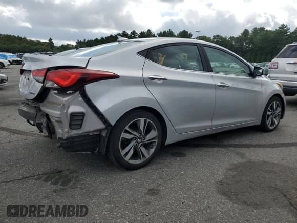 2014 Hyundai Elantra Limited с VIN KMHDH4AE9EU088750, выставлен на аукционе Copart как лот 71251155 с пробегом 73 911 миль миль и Списание • Salvage title. История ставок и продаж доступна на DreamBid. Изображение 3.