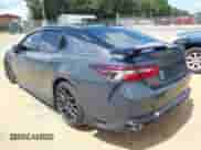 2024 Toyota Camry TRD with VIN 4T1KZ1AK6RU104093, listed as a IAAI auction lot 42639834 with 7,454 mi miles and . Bid and sale history available at DreamBid. Image 3.