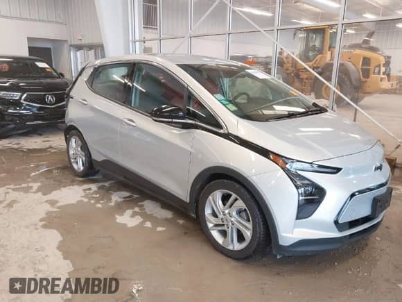 2022 Chevrolet Bolt EV 1LT с VIN 1G1FW6S08N4110327, выставлен на аукционе IAAI как лот 41538761 с пробегом 54 082 миль миль и . История ставок и продаж доступна на DreamBid. Изображение 1.