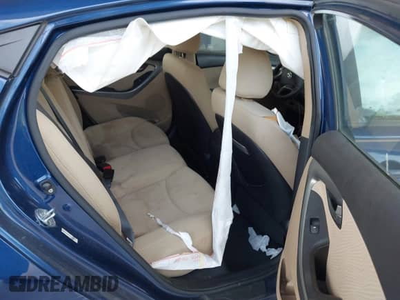 2013 Hyundai Elantra GLS with VIN KMHDH4AE4DU495986, listed as a IAAI auction lot 40154017 with 173,883 mi miles and . Bid and sale history available at DreamBid. Image 8.