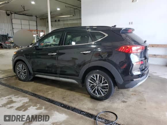 2021 Hyundai Tucson Sport with VIN KM8J3CAL0MU385639, listed as a Copart auction lot 53736105 with 67,216 mi miles and Salvage title. Bid and sale history available at DreamBid. Image 2.