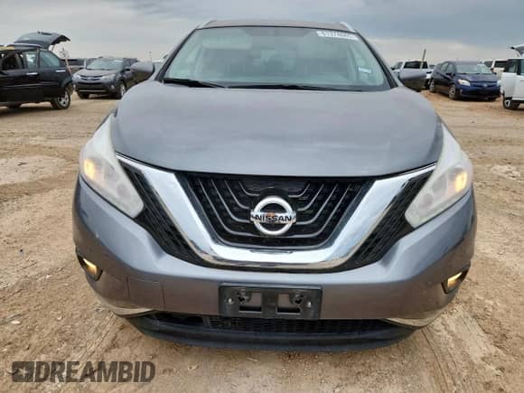 2017 Nissan Murano SL with VIN 5N1AZ2MG3HN174121, listed as a Copart auction lot 61374665 with 80,389 mi miles and Clean title. Bid and sale history available at DreamBid. Image 5.