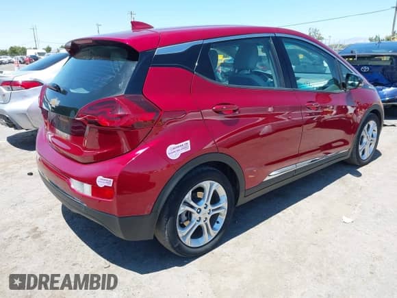 2019 Chevrolet Bolt EV LT с VIN 1G1FY6S00K4130237, выставлен на аукционе IAAI как лот 42654944 с пробегом 38 209 миль миль и . История ставок и продаж доступна на DreamBid. Изображение 4.