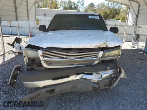 2003 Chevrolet Silverado 2500HD LS with VIN 1GCHC29133E180793, listed as a Copart auction lot 72180174 with Not provided miles and Salvage title. Bid and sale history available at DreamBid. Image 5.