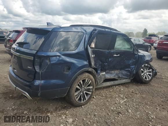 2017 Ford Explorer Platinum с VIN 1FM5K8HT7HGD23604, выставлен на аукционе Copart как лот 65982525 с пробегом 81 649 миль миль и Чистый • Clean title. История ставок и продаж доступна на DreamBid. Изображение 3.