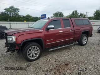 2016 GMC Sierra 1500 SLT with VIN 1GTV2NEC5GZ207604, listed as a Copart auction lot 62514355 with 122,220 mi miles and Salvage title. Bid and sale history available at DreamBid. Image 1.