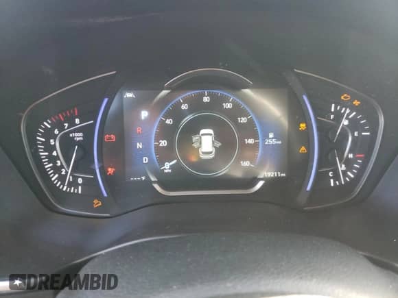 2020 Hyundai Santa Fe SEL with VIN 5NMS3CAA4LH263508, listed as a Copart auction lot 66423812 with 19,211 mi miles and . Bid and sale history available at DreamBid. Image 8.