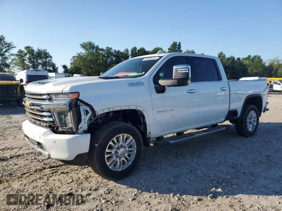 2020 Chevrolet Silverado 2500HD High Country z VIN 1GC4YREY8LF118344, wystawiony jako Copart lot #65800635 z przebiegiem 22 677 mil mil oraz Szkoda całkowita • Salvage title. Historia ofert i sprzedaży dostępna na DreamBid. Obrazek 1.