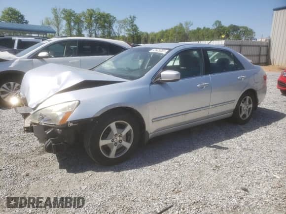 2005 Honda Accord with VIN JHMCN36465C005136, listed as a Copart auction lot 52605555 with 96,054 mi miles and Salvage title. Bid and sale history available at DreamBid. Image 1.