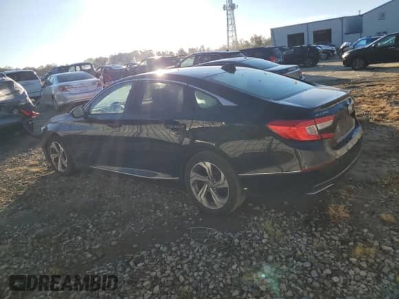 2019 Honda Accord EX-L z VIN 1HGCV1F52KA041056, wystawiony jako Copart lot #86512735 z przebiegiem Nie podano mil oraz Szkoda całkowita • Salvage title. Historia ofert i sprzedaży dostępna na DreamBid. Obrazek 2.