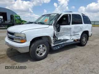 2001 Chevrolet Tahoe LT with VIN 1GNEK13T81R133542, listed as a Copart auction lot 69115805 with Not provided miles and Salvage title. Bid and sale history available at DreamBid. Image 1.