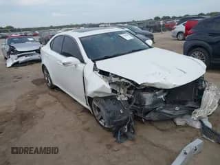 2012 Lexus IS 250 z VIN JTHBF5C25C5167865, wystawiony jako IAAI lot #43458648 z przebiegiem 147 920 mil mil oraz . Historia ofert i sprzedaży dostępna na DreamBid. Obrazek 1.