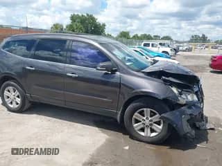 2014 Chevrolet Traverse LT z VIN 1GNKRGKDXEJ155171, wystawiony jako IAAI lot #42988072 z przebiegiem Nie podano mil oraz . Historia ofert i sprzedaży dostępna na DreamBid. Obrazek 1.
